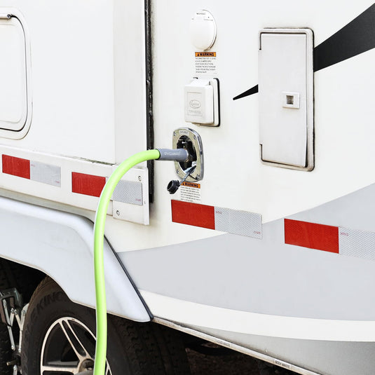 RVGUARD RV City Water Inlet with Regulator | Chrome Wall Mount with ...
