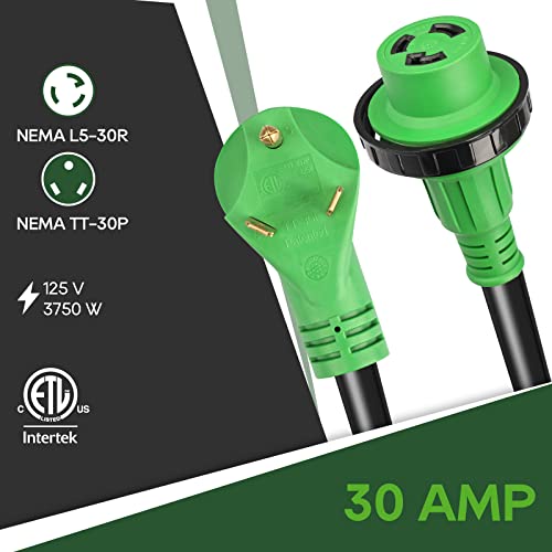RV Extension Cord 30 Amp 25 Foot with Locking Connector - RVGUARD