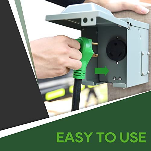 Load image into Gallery viewer, RV Extension Cord 30 Amp 50 Foot - RVGUARD
