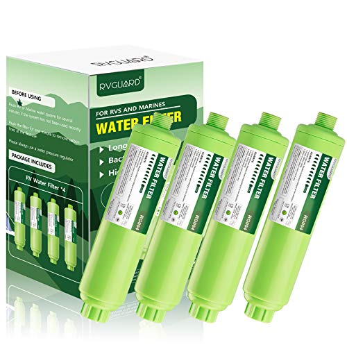 RV Inline Water Filter 4 Pack - RVGUARD