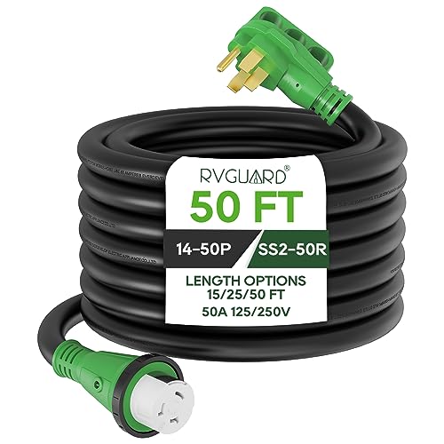 RV Power Cord 50 Amp 50 Foot - RVGUARD