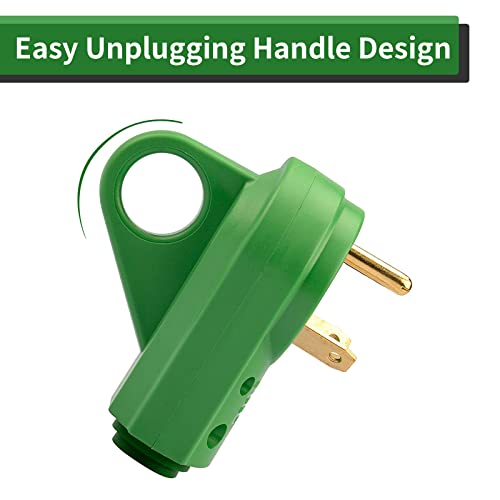 Load image into Gallery viewer, RV Replacement Male Plug 125V 30 Amp - RVGUARD
