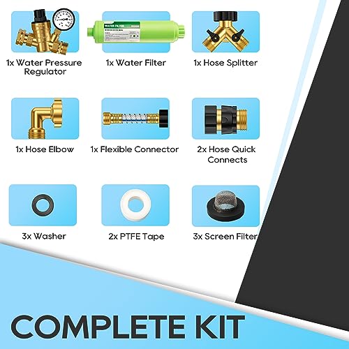 Load image into Gallery viewer, RV Water Pressure Regulator Kit - RVGUARD
