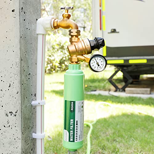 Load image into Gallery viewer, RV Water Pressure Regulator Valve with Adjustable Knob - RVGUARD
