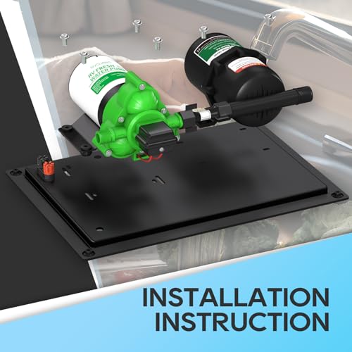 RV Water Pump and Accumulator Tank System - RVGUARD