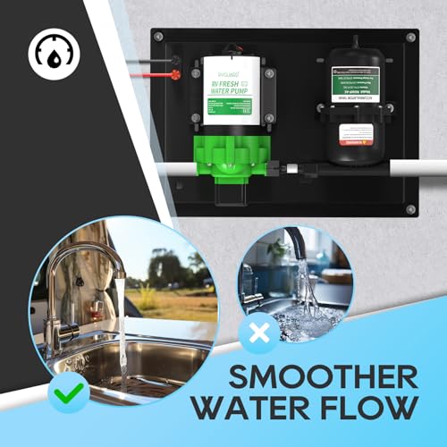 RV Water Pump and Accumulator Tank System - RVGUARD