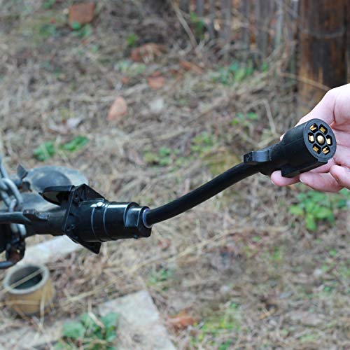 Load image into Gallery viewer, Trailer Extension Cord 7 Way 12 Feet - RVGUARD
