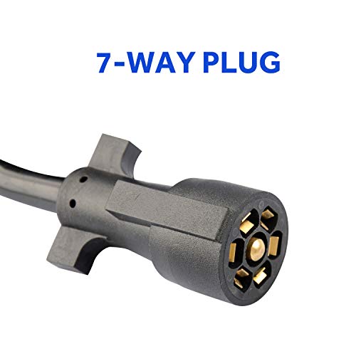 Load image into Gallery viewer, Trailer Extension Cord 7 Way 12 Feet - RVGUARD
